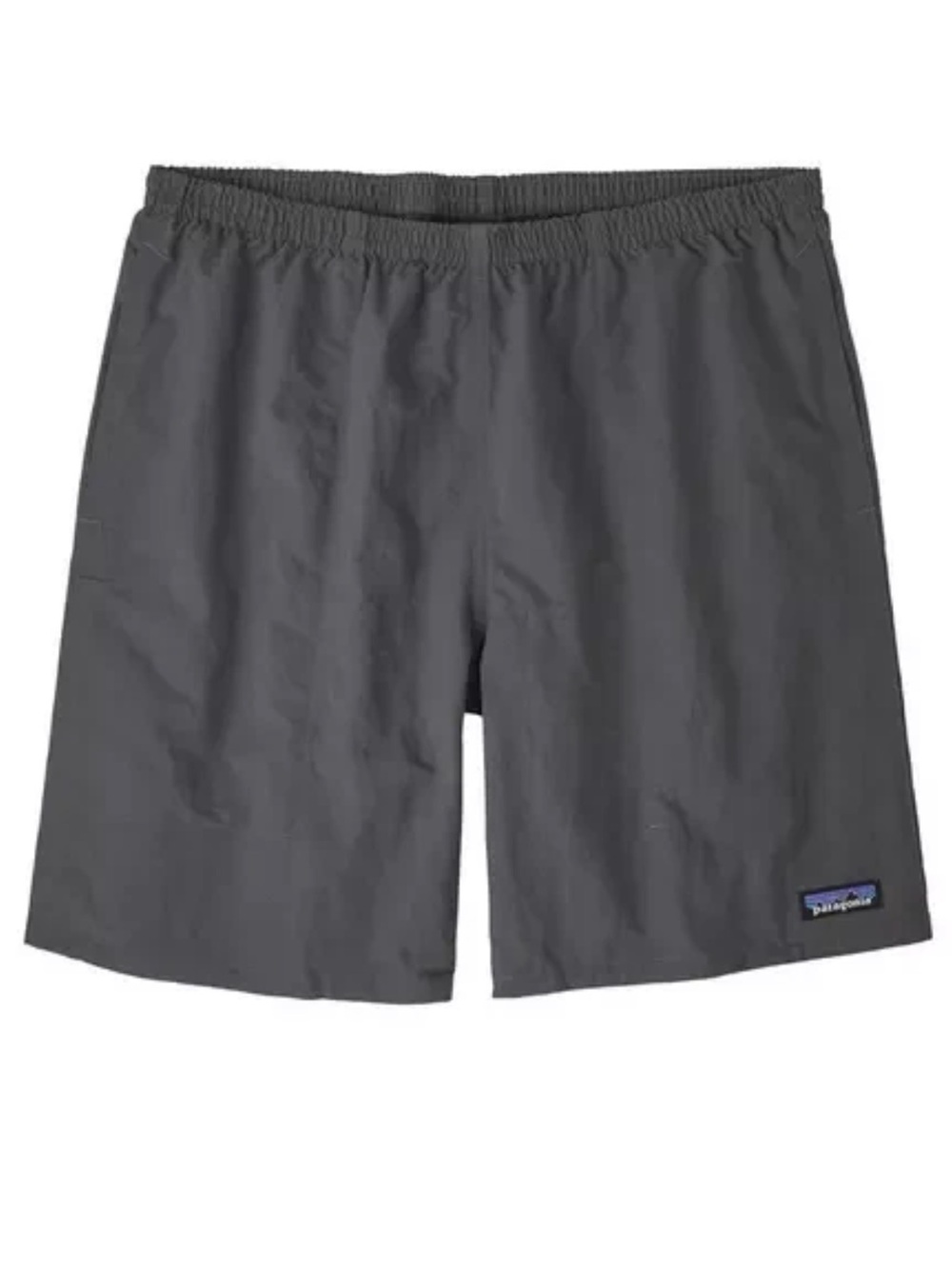 NWT Patagonia Men's Baggies Longs Size Small S Forge Grey  7" Inseam Shorts Swim
